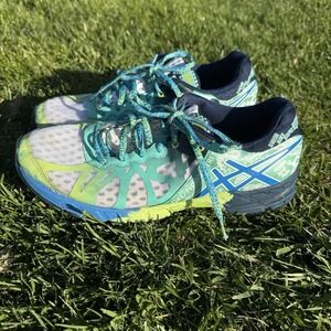 ASICS Gel Noosa Tri 9 T458N Multi Color Womans Marathon Running Shoes 10.5